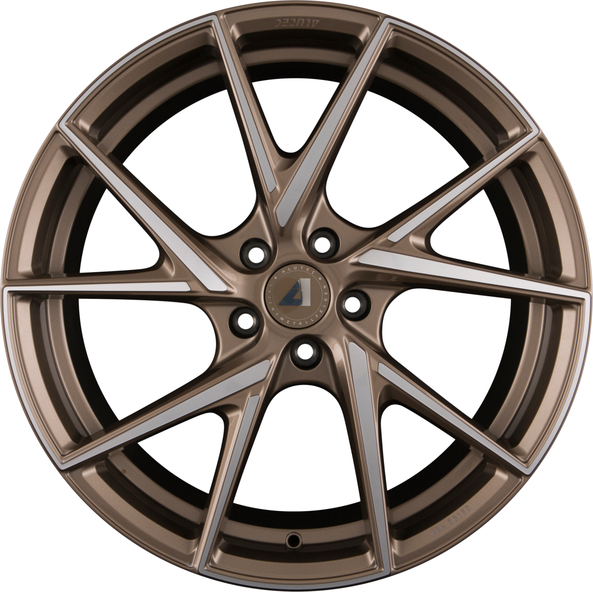 Alutec ADX.01 Metallic-Bronze Frontpoliert Alufelge 8.5x19 Zoll ET48 LK 5x108 ML70.1
