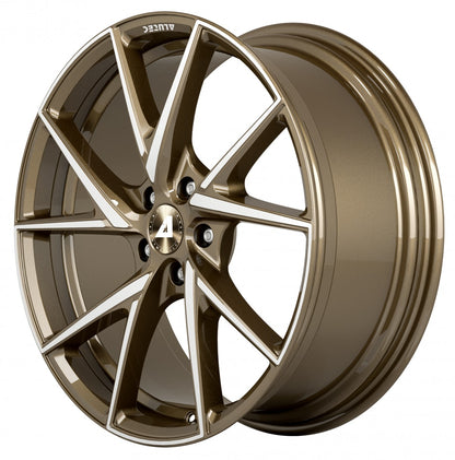 Alutec ADX.01 metallic-bronze frontpoliert 8.5x20 ET30 - LK5/112 ML70.1