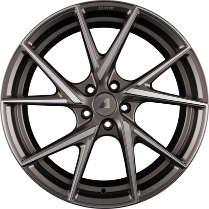 Alutec ADX.01 Metallic-Platinum Frontpoliert Alufelge 8.5x20 Zoll ET45 LK 5x112 ML70.1