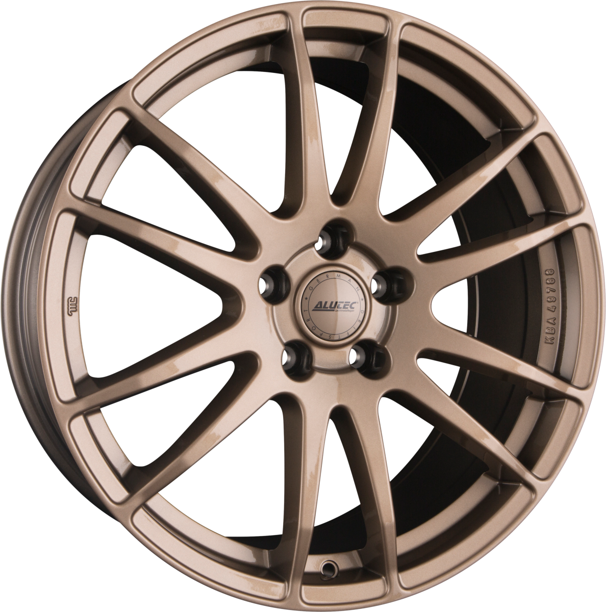 Alutec Monstr Metallic-Bronze Alufelge 8.5x18 Zoll ET40 LK 5x114.3 ML70.1 – Bild 2