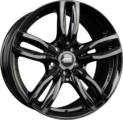 ATS Evolution Diamant-Schwarz Alufelge 8x18 Zoll ET34 LK 5x120 ML72.6 – Bild 2