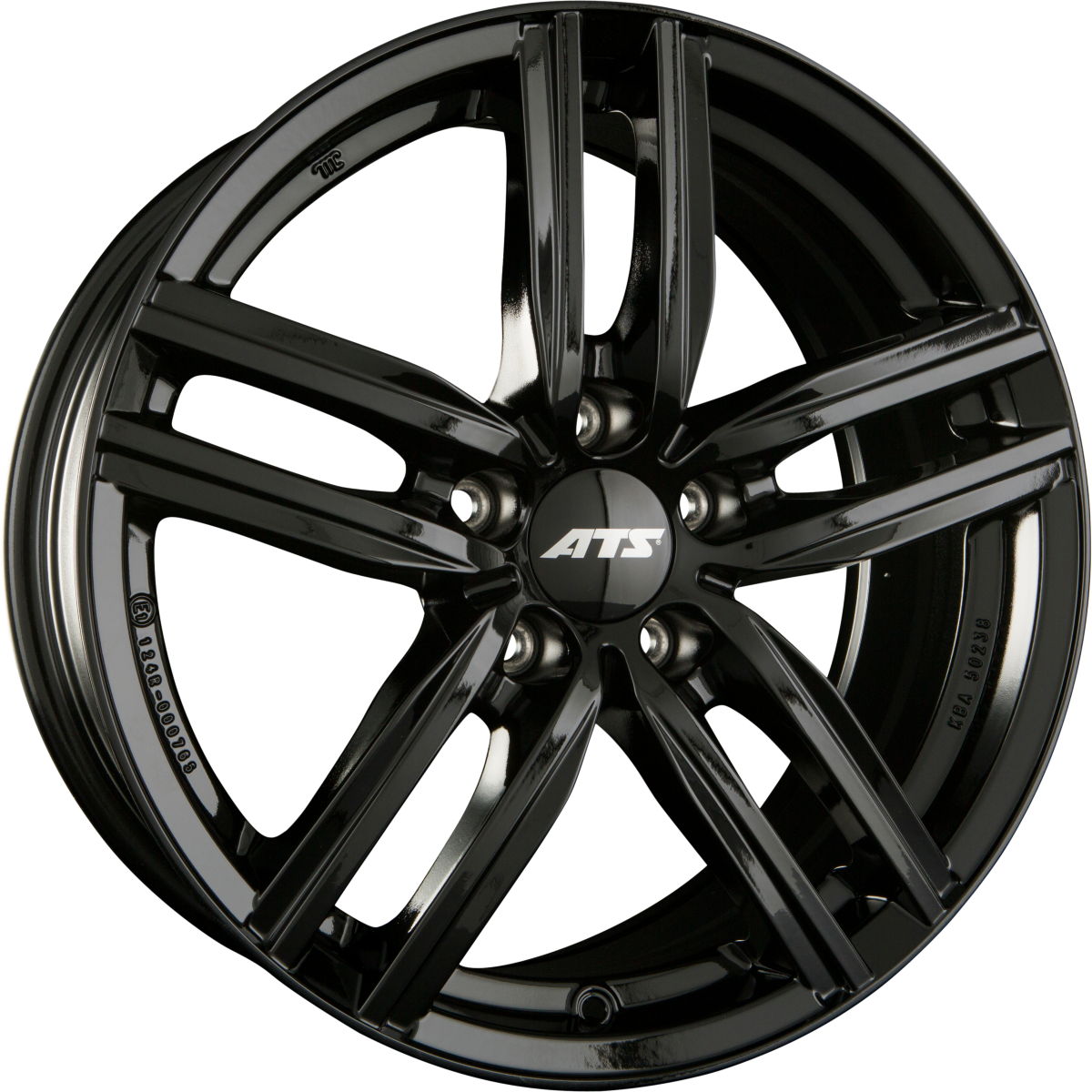ATS Antares Diamant-Schwarz Alufelge 6.5x16 Zoll ET50 LK 5x108 ML63.4 – Bild 2
