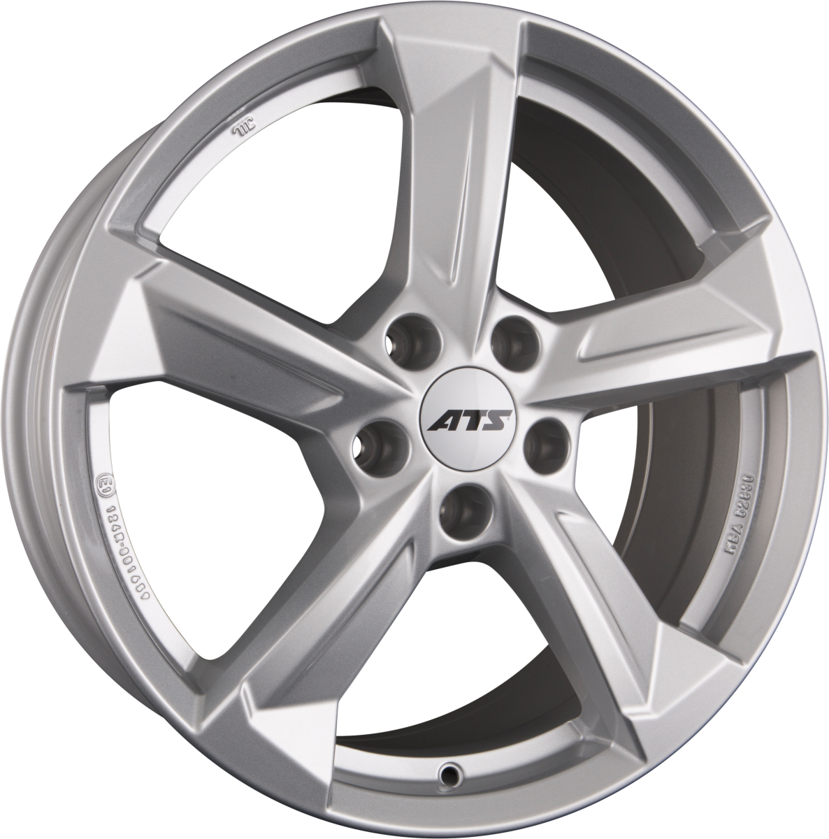 ATS AuvoraX polar-silber Alufelge 9x20 Zoll ET20 LK 5x112 ML66.5 – Bild 2