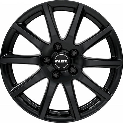 Rial Milano diamond-black Alufelge 6.5x15 Zoll ET38 LK 4x100 ML63.3 – Bild 2