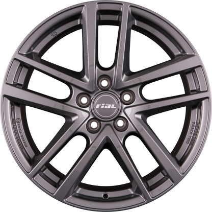 Rial Astorga graphite Alufelge 6.5x16 Zoll ET41 LK 5x112 ML57.1 – Bild 7