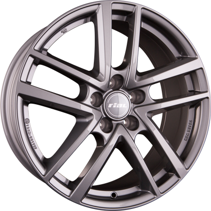 Rial Astorga graphite Alufelge 7x17 Zoll ET46 LK 5x100 ML57.1 – Bild 8