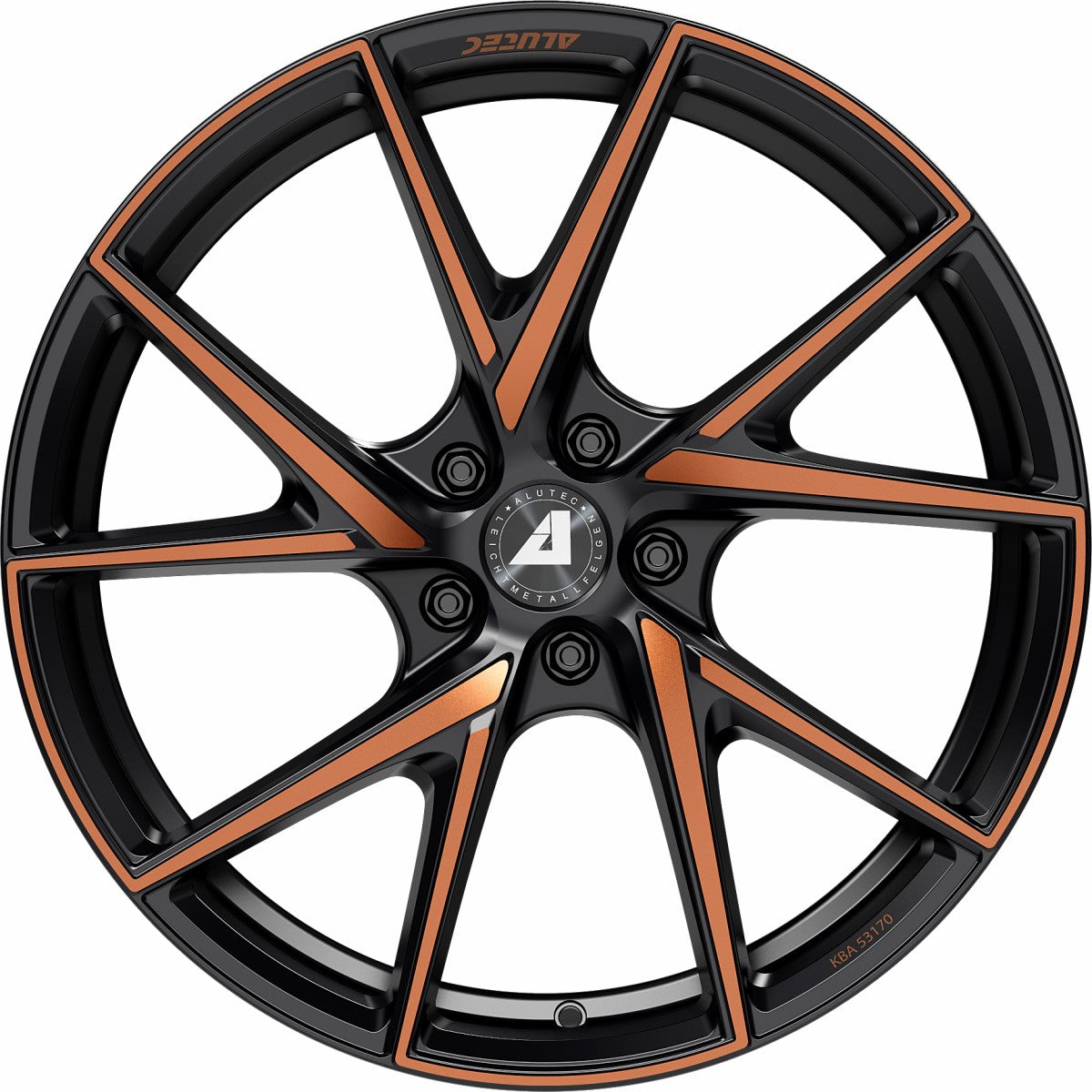 Alutec ADX.01 racing-black copper Alufelge 8.5x20 Zoll ET40 LK 5x114.3 ML70.1 – Bild 2
