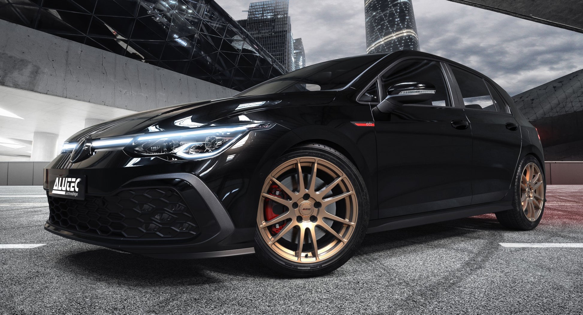 Alutec Monstr metallic-bronze 8.5x21 ET40 - LK5/112 ML70.1