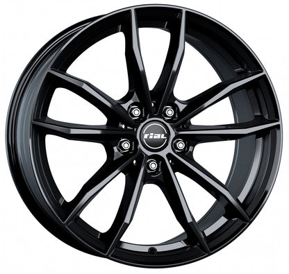 Rial X12 diamant-schwarz Alufelge 7.5x18 Zoll ET51 LK 5x112 ML57.1