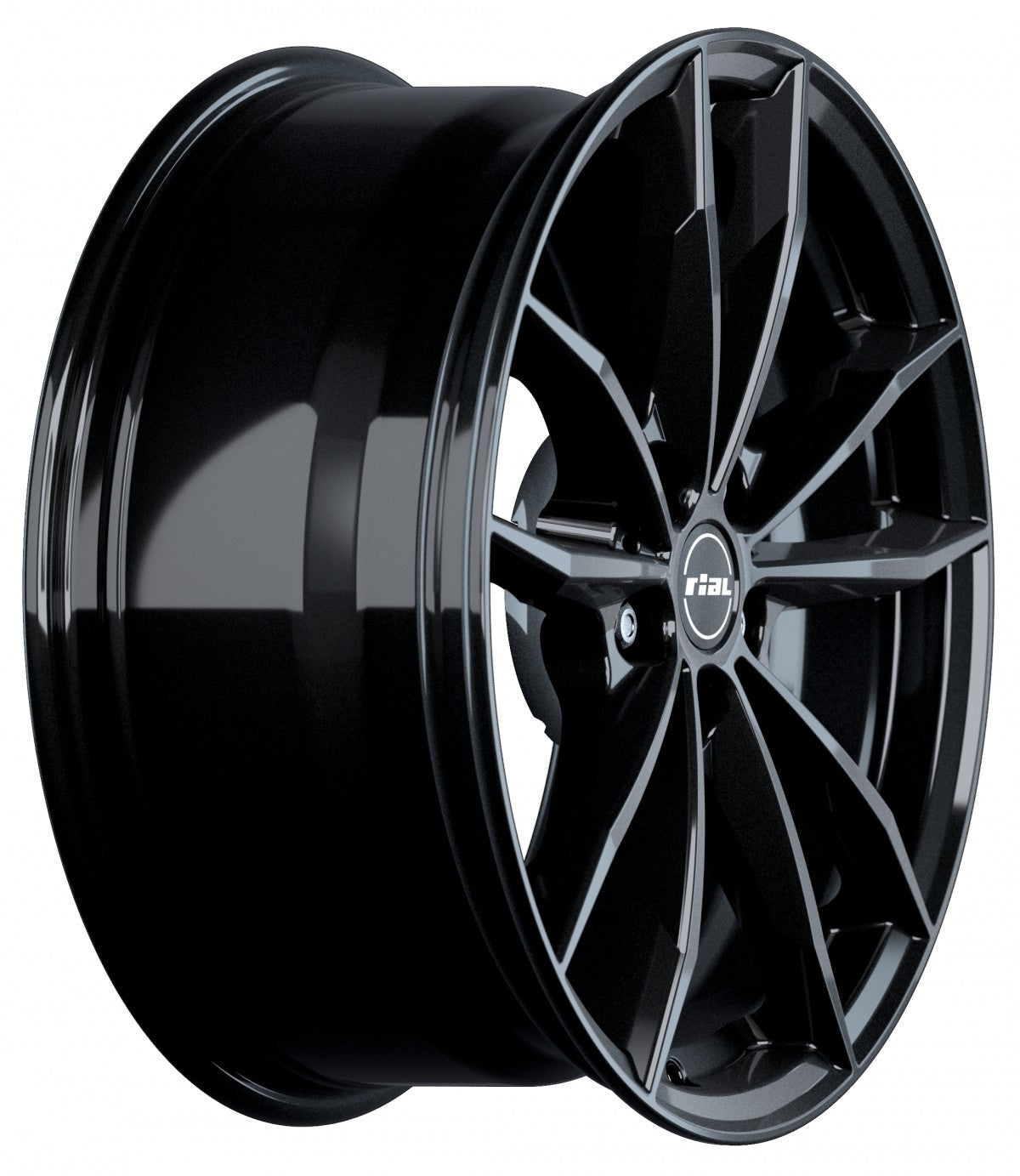 Rial X12 diamant-schwarz Alufelge 7.5x18 Zoll ET51 LK 5x112 ML57.1 – Bild 4