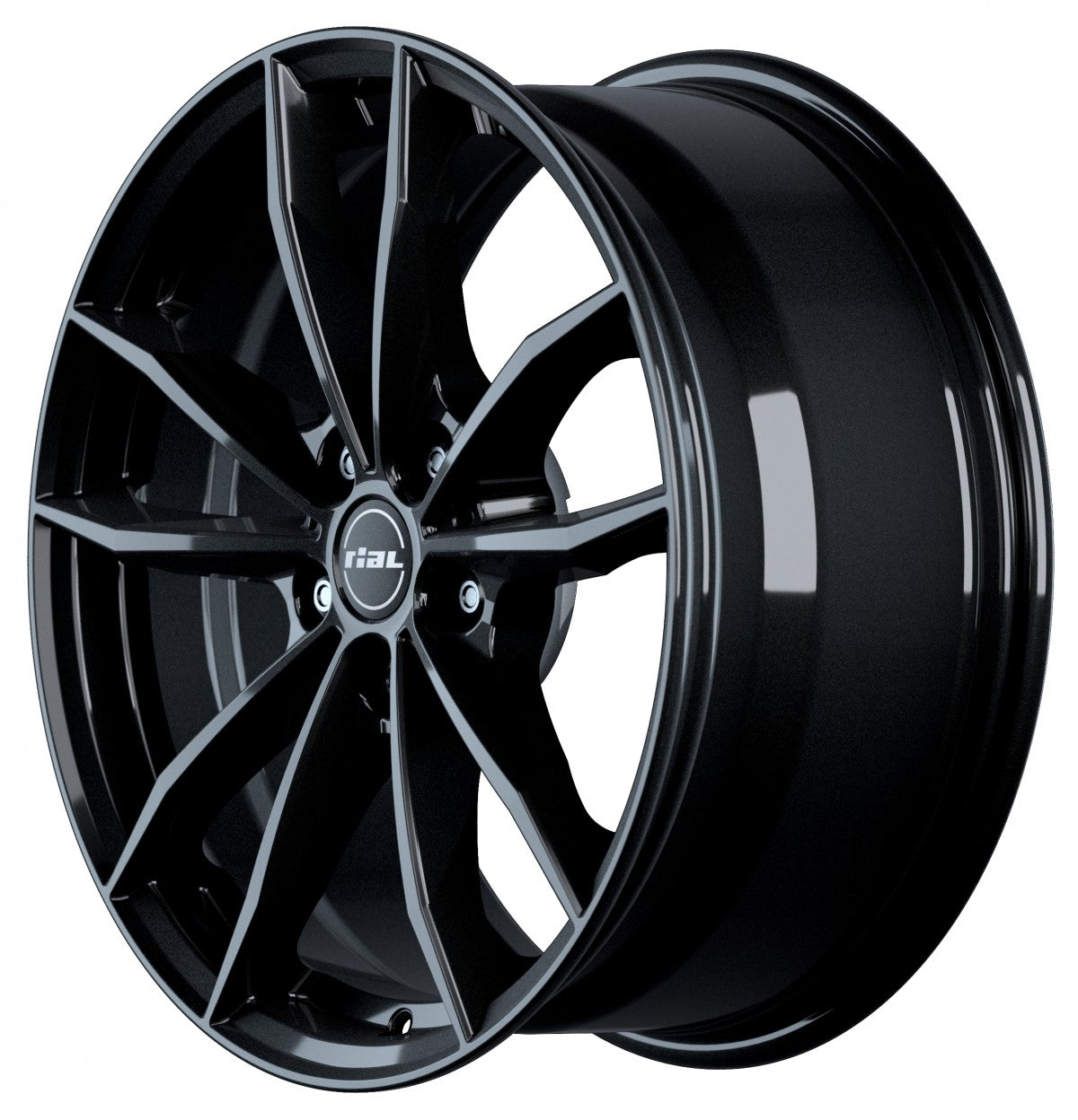 Rial X12 diamant-schwarz Alufelge 7.5x18 Zoll ET51 LK 5x112 ML57.1 – Bild 5