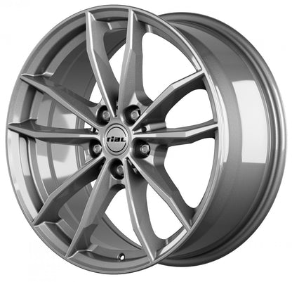 Rial X12 metal-grey Alufelge 7.5x18 Zoll ET25 LK 5x112 ML66.5 – Bild 5
