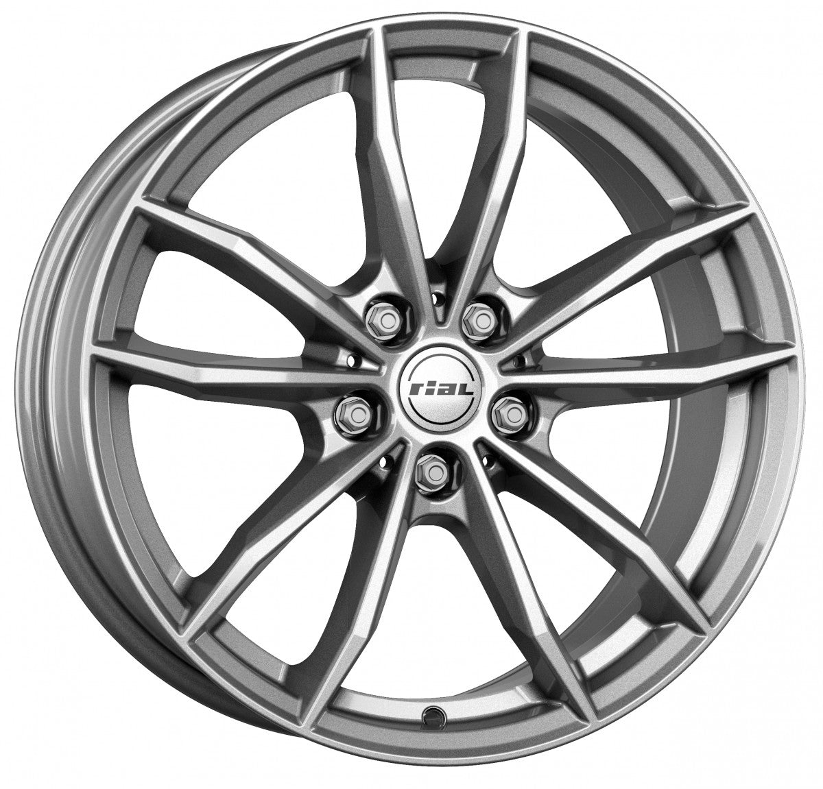 Rial X12 metal-grey Alufelge 7.5x18 Zoll ET46 LK 5x112 ML57.1