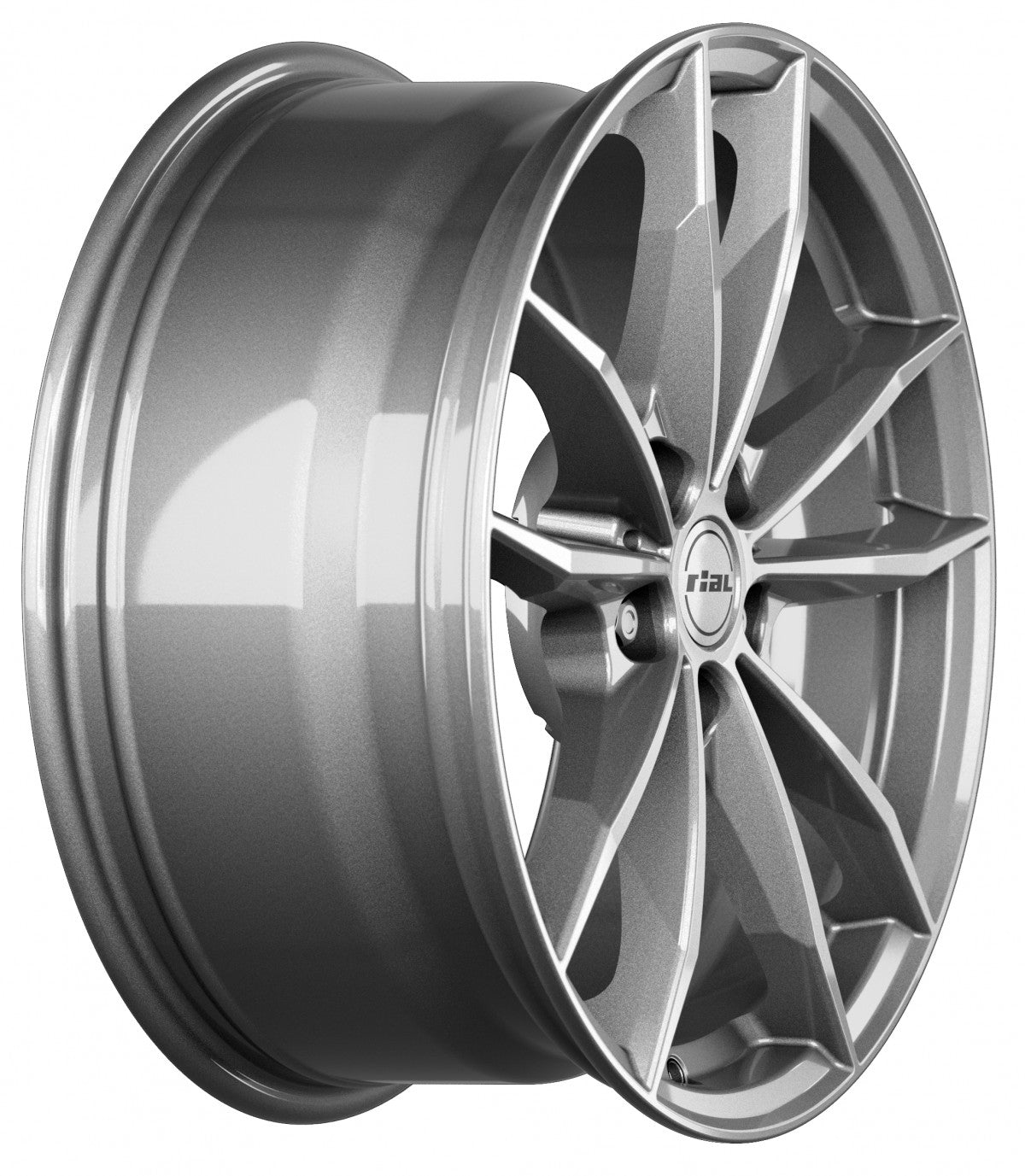 Rial X12 metal-grey Alufelge 7.5x18 Zoll ET46 LK 5x112 ML57.1 – Bild 4