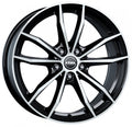 Rial X12 diamant-schwarz frontpoliert Alufelge 7.5x18 Zoll ET25 LK 5x112 ML66.5
