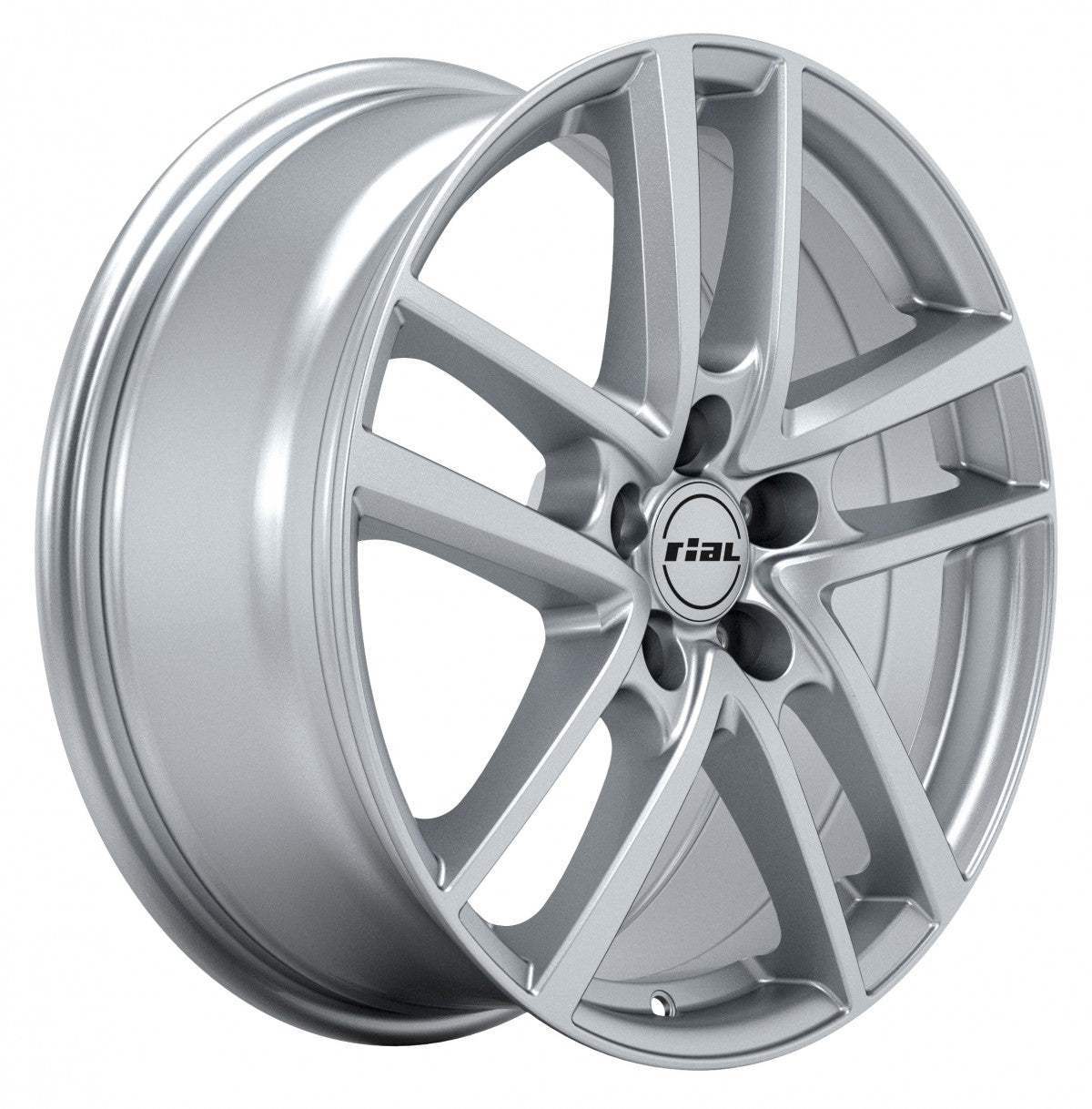 Rial Astorga polar-silver Alufelge 7.5x19 Zoll ET50 LK 5x112 ML57.1 – Bild 3
