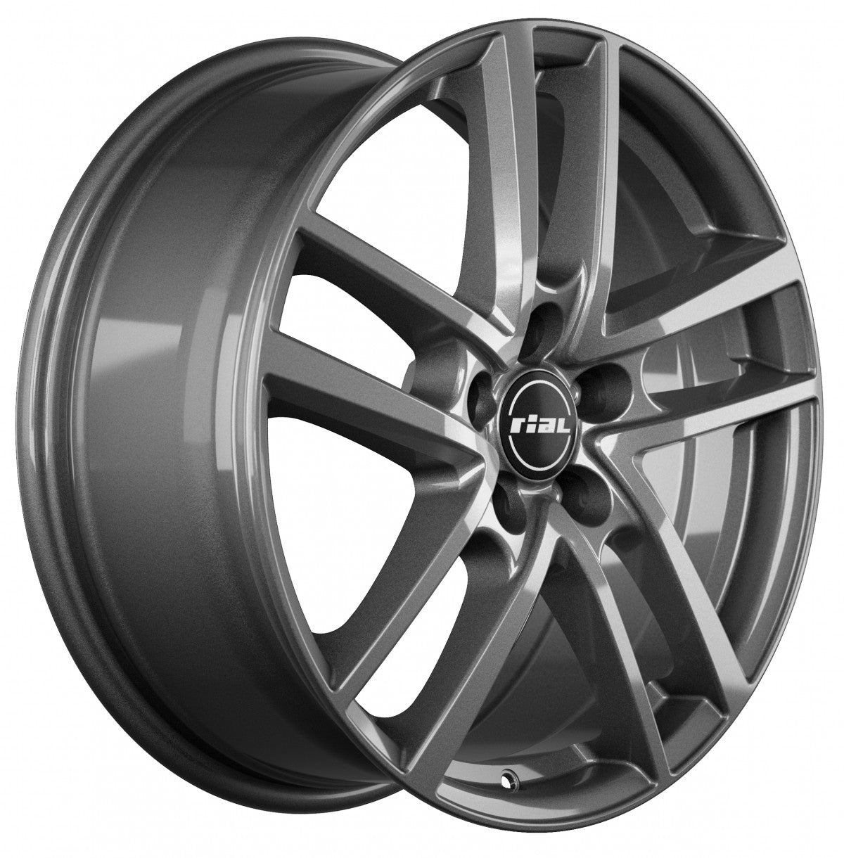Rial Astorga graphite Alufelge 7.5x19 Zoll ET32 LK 5x112 ML66.5 – Bild 3