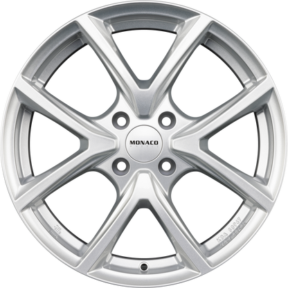 Monaco CL2 silber Alufelge 6.5x16 Zoll ET32 LK 4x108 ML65.1 – Bild 5