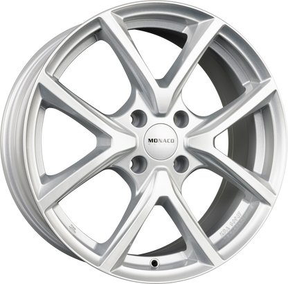 Monaco CL2 silber Alufelge 6.5x16 Zoll ET32 LK 4x108 ML65.1 – Bild 6
