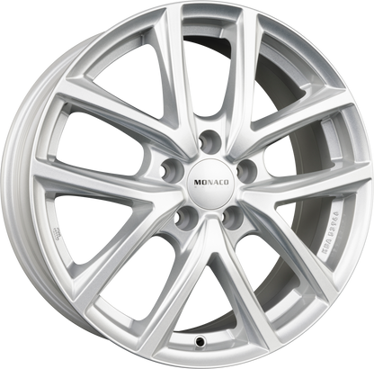 Monaco CL2 silber Alufelge 6.5x16 Zoll ET40 LK 5x100 ML57.1 – Bild 6