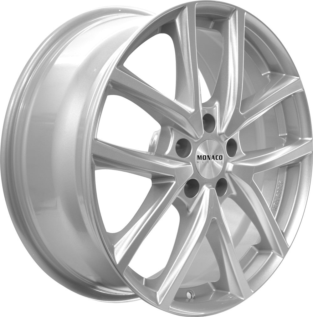 Monaco CL2 silber Alufelge 7x17 Zoll ET35 LK 5x112 ML70.1