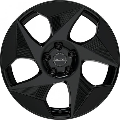 Alutec Solar diamant-schwarz 8x19 ET49 - LK5/112 ML57.1