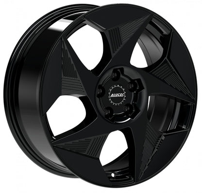 Alutec Solar diamant-schwarz 8x19 ET49 - LK5/112 ML57.1