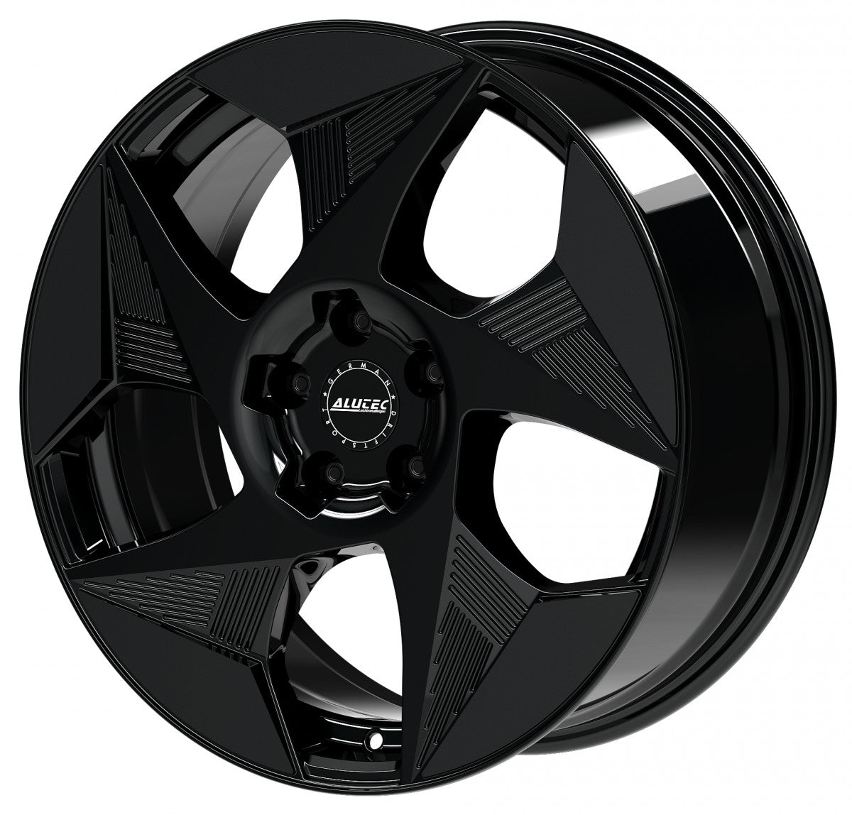 Alutec Solar diamant-schwarz 8x19 ET49 - LK5/112 ML57.1