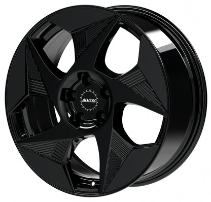 Alutec Solar diamant-schwarz 8x19 ET49 - LK5/112 ML57.1
