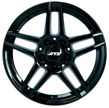 ATS Mizar diamant-schwarz 7x17 ET44.5 - LK5/112 ML66.5