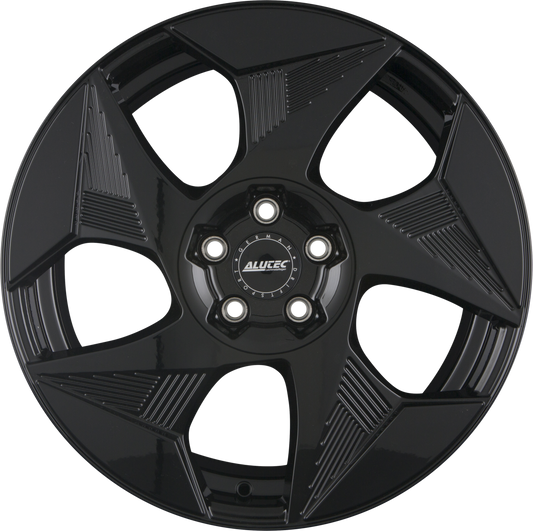 Alutec Solar Diamant-Schwarz Alufelge 8x19 Zoll ET47.5 LK 5x108 ML63.4