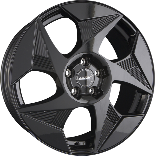 Alutec Solar Diamant-Schwarz Alufelge 8x19 Zoll ET47.5 LK 5x108 ML63.4 – Bild 2