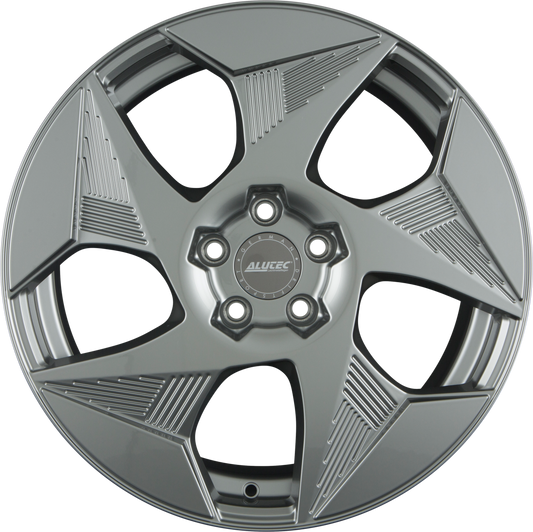 Alutec Solar Metal-Grey Alufelge 8x19 Zoll ET47.5 LK 5x108 ML63.4