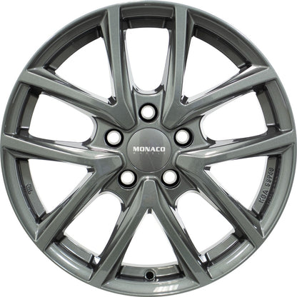 Monaco CL2 anthrazit Alufelge 7x17 Zoll ET35 LK 5x112 ML70.1 – Bild 2
