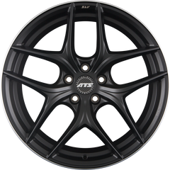ATS Competition 2 Racing-Schwarz Hornpoliert Alufelge 8.5x19 Zoll ET47 LK 5x112 ML66.6
