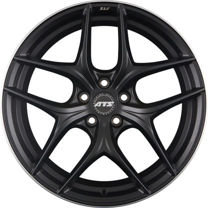 ATS Competition 2 Racing-Schwarz Hornpoliert Alufelge 8.5x19 Zoll ET47 LK 5x112 ML66.6