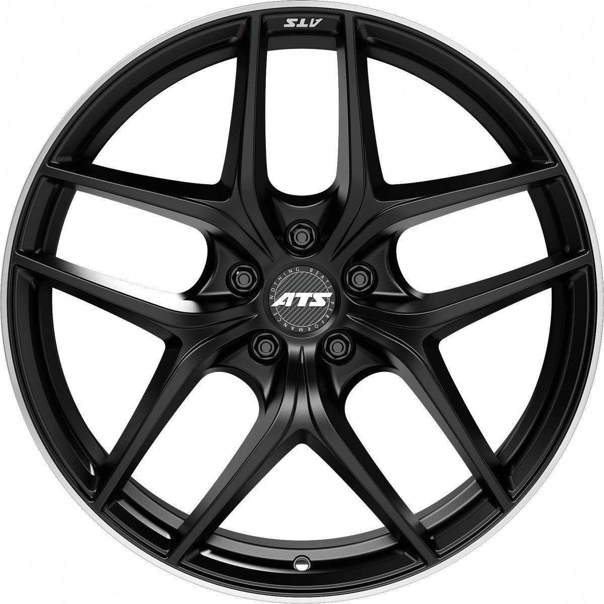 ATS Competition 2 racing-schwarz hornpoliert 8.5x19 ET51 - LK5/130 ML71.6