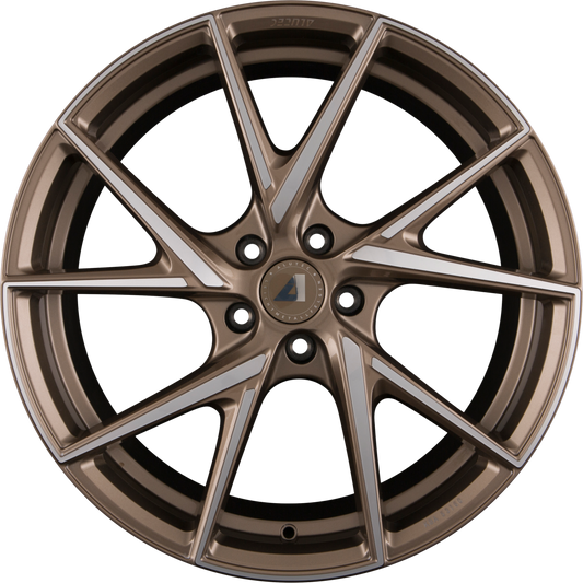 Alutec ADX.01 Metallic-Bronze Frontpoliert Alufelge 7x17 Zoll ET37 LK 4x98 ML58.1