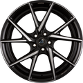 Alutec ADX.01 Diamant-Schwarz Frontpoliert Alufelge 7.5x18 Zoll ET45 LK 4x108 ML63.4