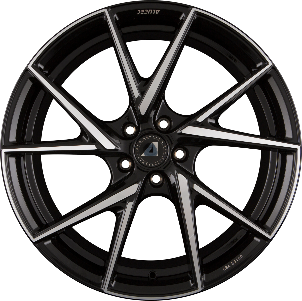 Alutec ADX.01 Diamant-Schwarz Frontpoliert Alufelge 7.5x18 Zoll ET45 LK 4x108 ML63.4