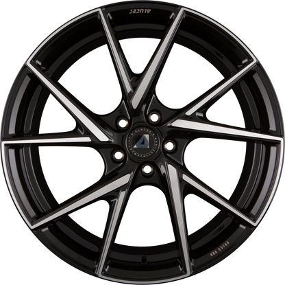 Alutec ADX.01 Diamant-Schwarz Frontpoliert Alufelge 7.5x18 Zoll ET45 LK 4x108 ML63.4