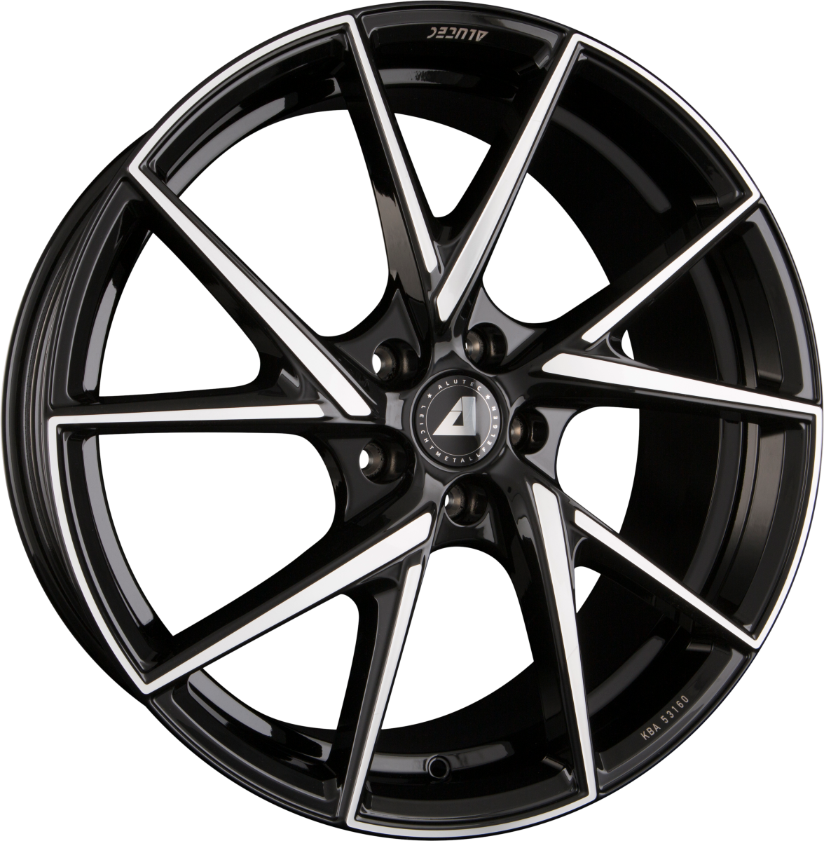 Alutec ADX.01 Diamant-Schwarz Frontpoliert Alufelge 7.5x18 Zoll ET45 LK 4x108 ML63.4 – Bild 2