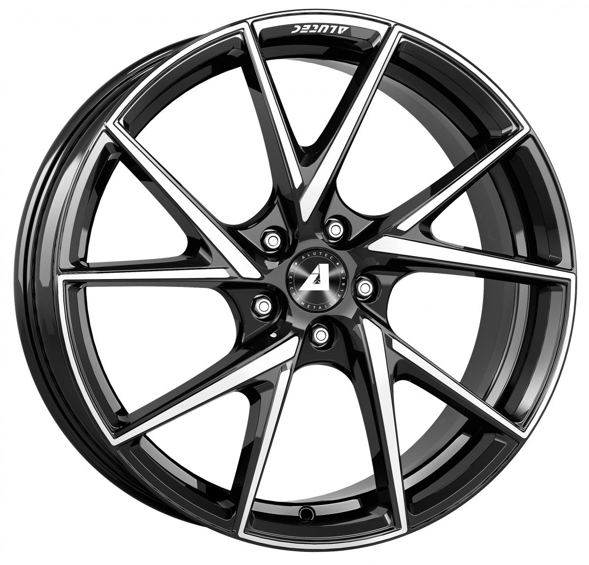Alutec ADX.01 diamant-schwarz frontpoliert 7.5x18 ET50 - LK5/114.3 ML67.1