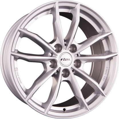 Rial X12X polar-silber Alufelge 9x20 Zoll ET33 LK 5x112 ML66.5 – Bild 8