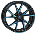 Alutec ADX.01 racing-black frontpoliert blue Alufelge 8.5x20 Zoll ET45 LK 5x112 ML70.1