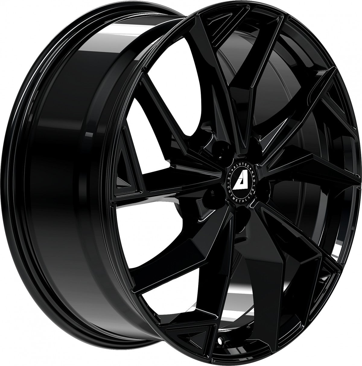 Alutec ADX.02 diamant-schwarz 7.5x18 ET46 - LK5/100 ML57.1