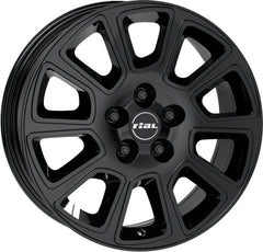 Rial Transporter 2 diamant-schwarz Alufelge 7x17 Zoll ET46 LK 5x108 ML65.1