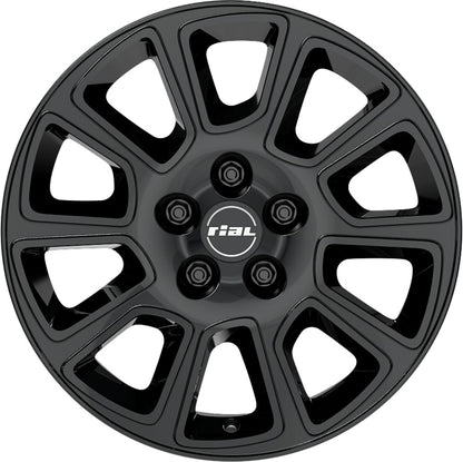 Rial Transporter 2 diamant-schwarz Alufelge 7x17 Zoll ET46 LK 5x108 ML65.1 – Bild 2