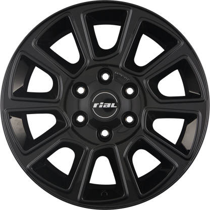 Rial Transporter 2 diamant-schwarz Alufelge 7x17 Zoll ET55 LK 5x120 ML65.1 – Bild 3