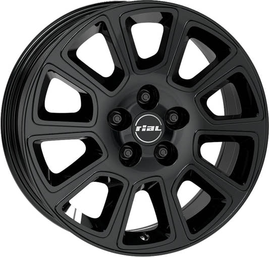 Rial Transporter 2 diamant-schwarz Alufelge 7.5x18 Zoll ET52 LK 5x112 ML66.5